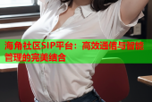 海角社区SIP平台：高效通信与智能管理的完美结合