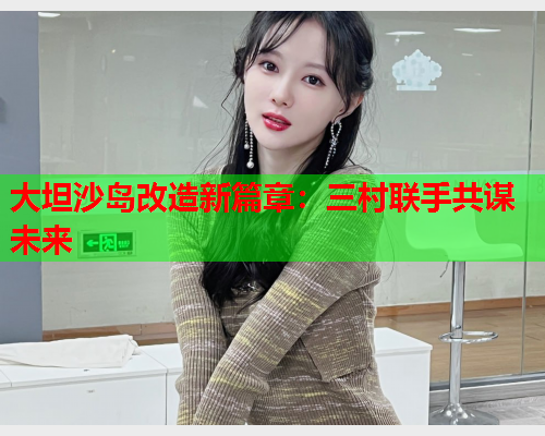 大坦沙岛改造新篇章：三村联手共谋未来  第1张