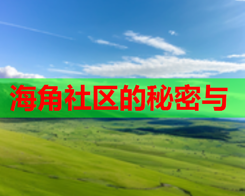 海角社区的秘密与  第1张